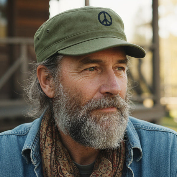peace army cap