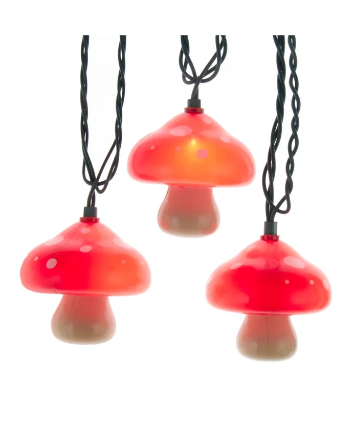 Woodland Mushroom String Lights