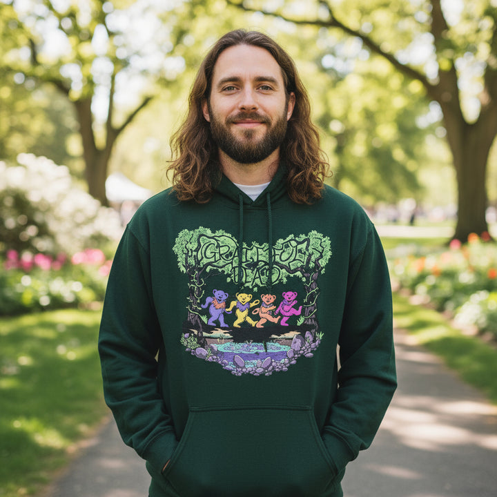 Grateful Dead Wood Bears Hoodie