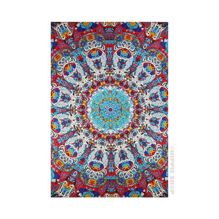 Sunburst 3D Glow in the Dark Tapestry Hippie Shop