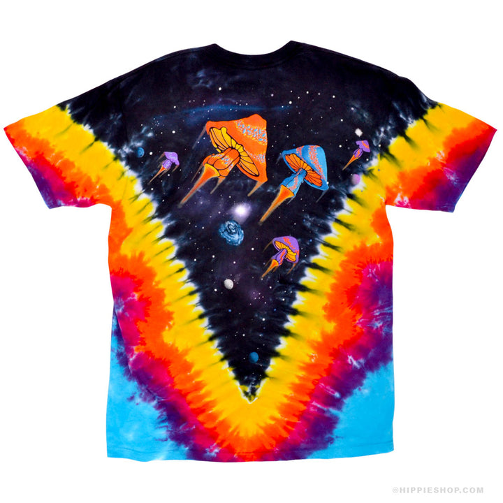 Space Shrooms Tie Dye T Shirt