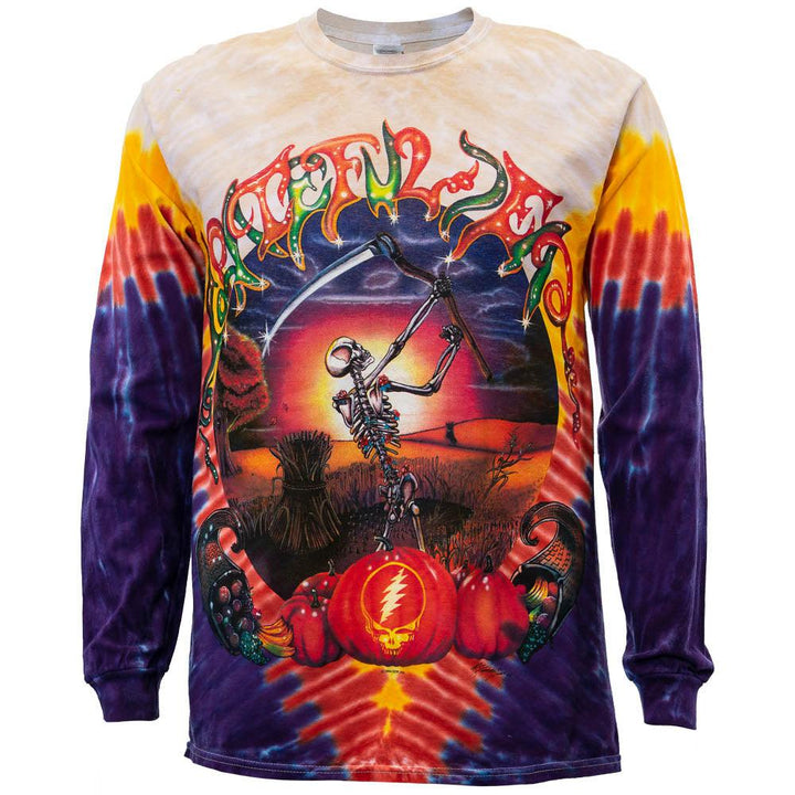 Grateful Dead Harvester Tie Dye Long Sleeve T Shirt – Hippie Shop