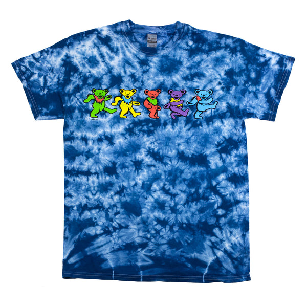 Starry Bears Tie Dye Grateful Dead T-Shirt