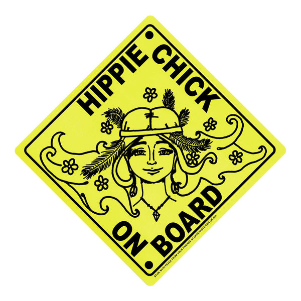 Hippie Hollow Sun Bum Sticker, Texas Stickers