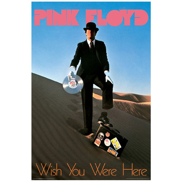  Pink Floyd Wish You Were Here Lyrics Unframed Print : Handmade  Products