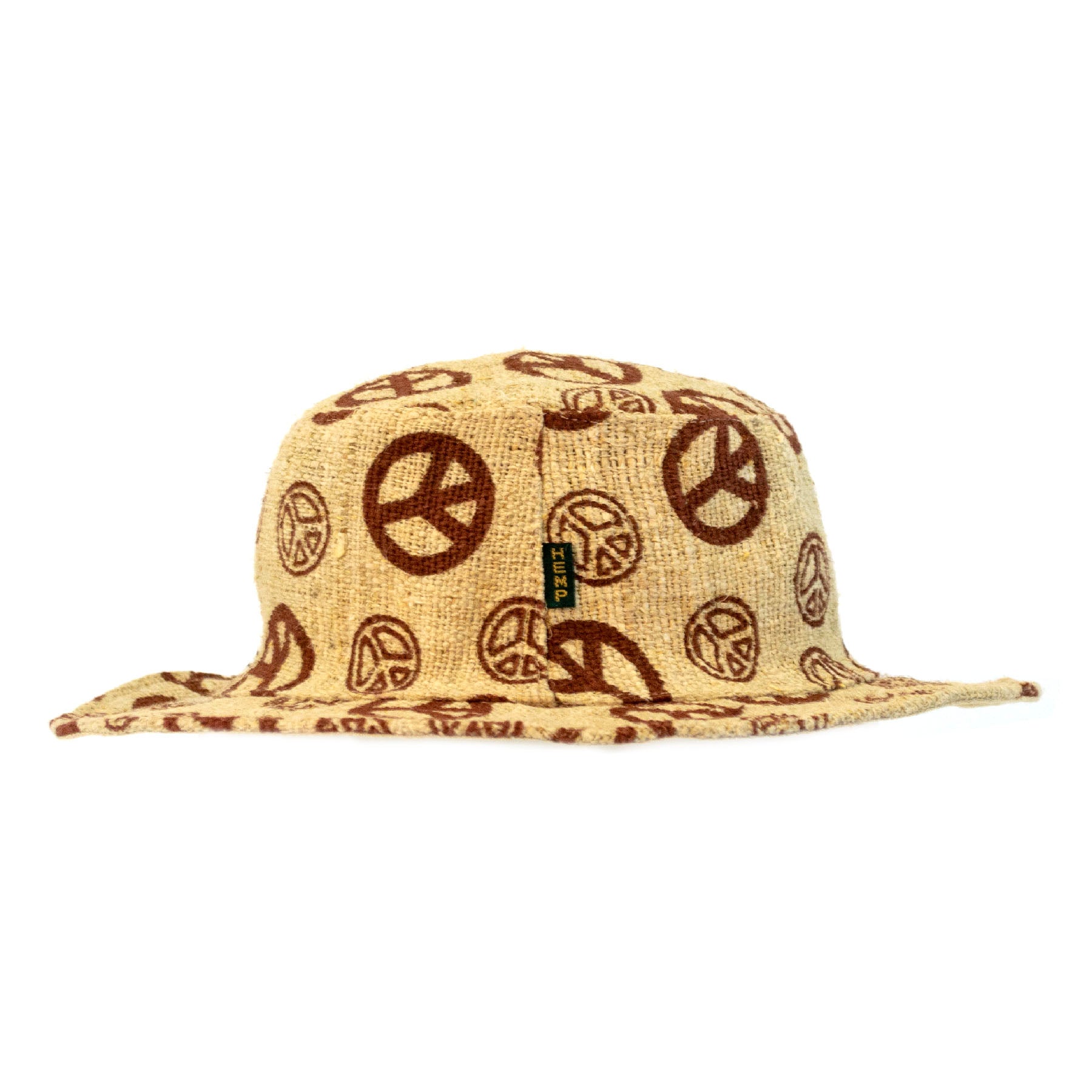 Hemp Bucket Hat, Handmade in Nepal Sun Hat, Hippie Boho Hat, Beach Hat