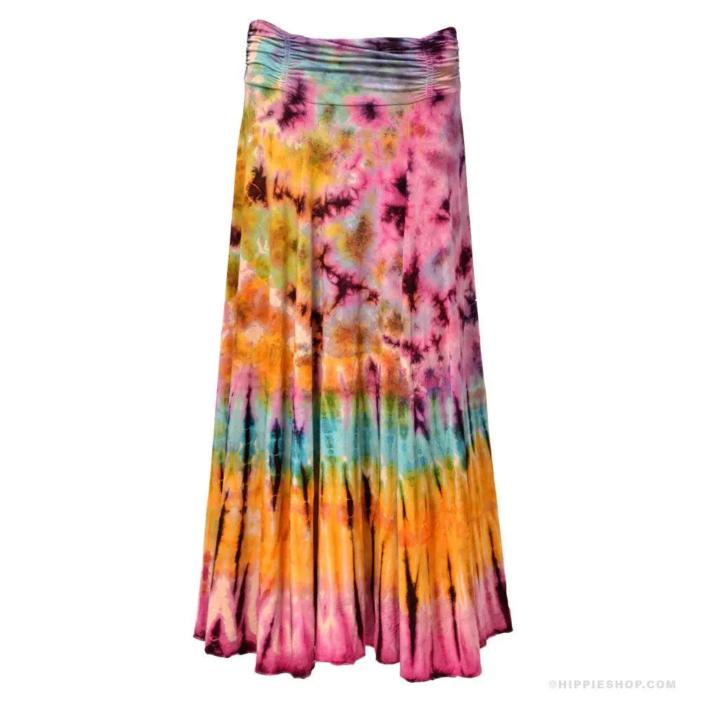 Starlight Tie Dye Maxi Skirt – Hippie Shop