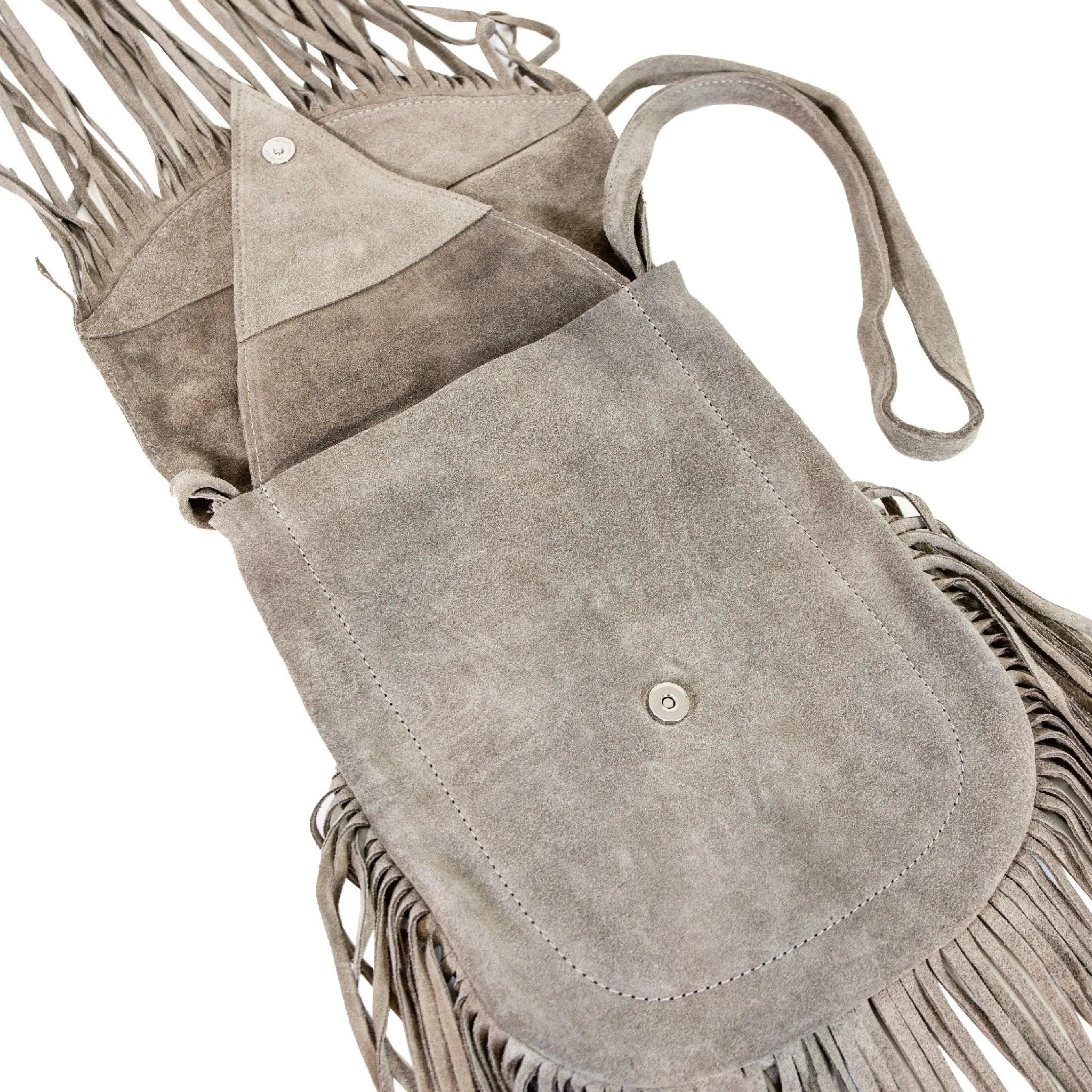 Fringe Leather Shoulder Bag – Hippie Shop