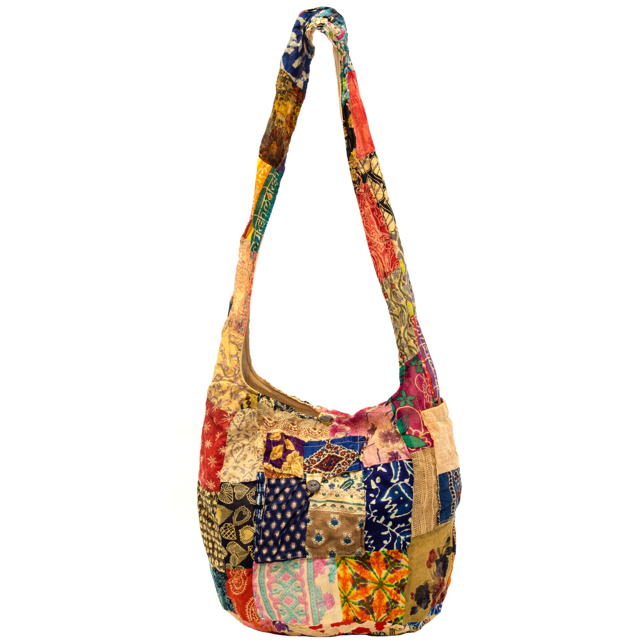 Patchwork Embroidered Boho Gypsy Handbag