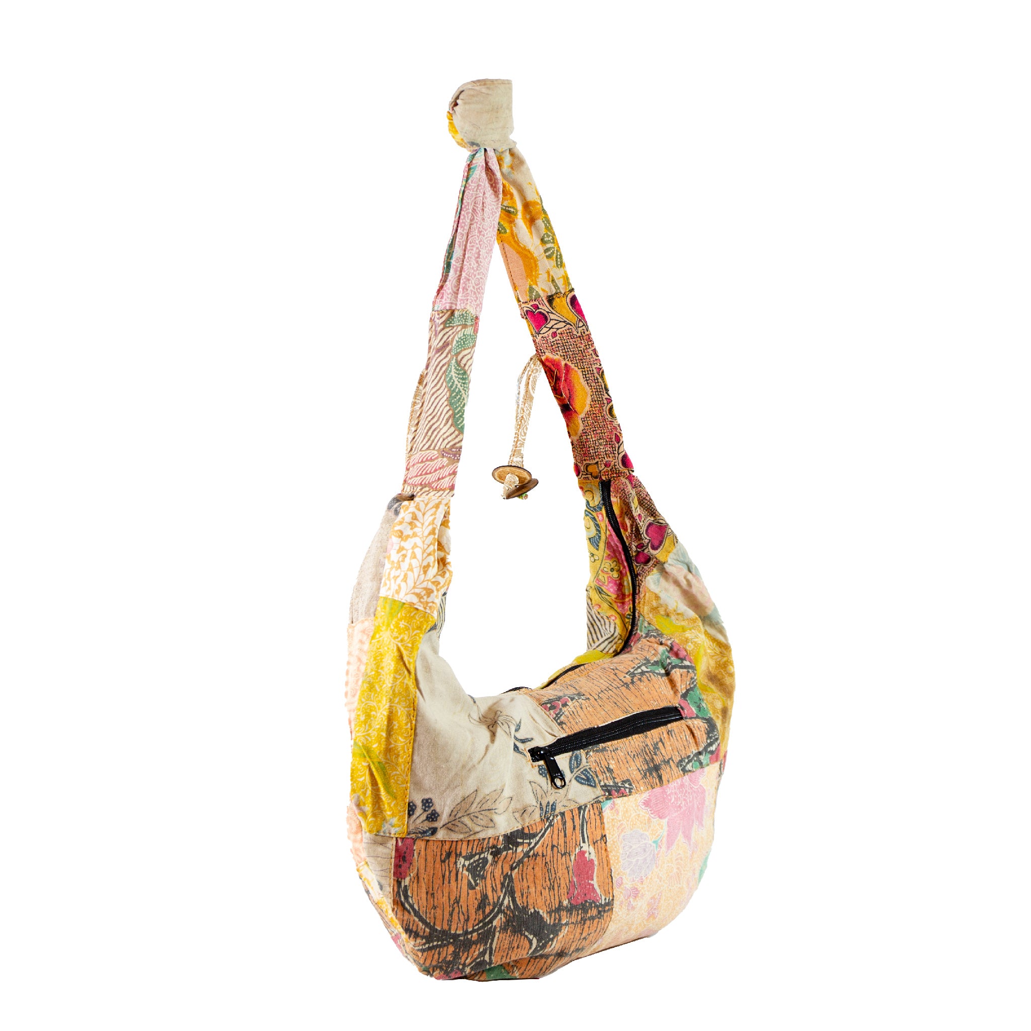 Recycled Sari Patchwork Shoulder Bag