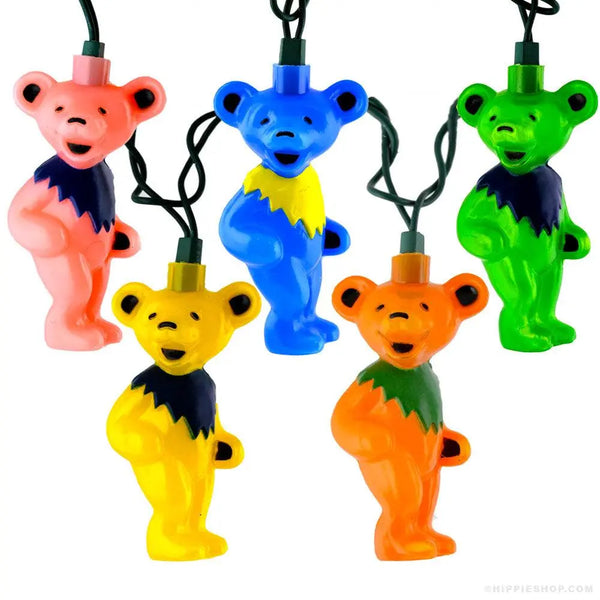 Grateful Dead Dancing Bear String Lights