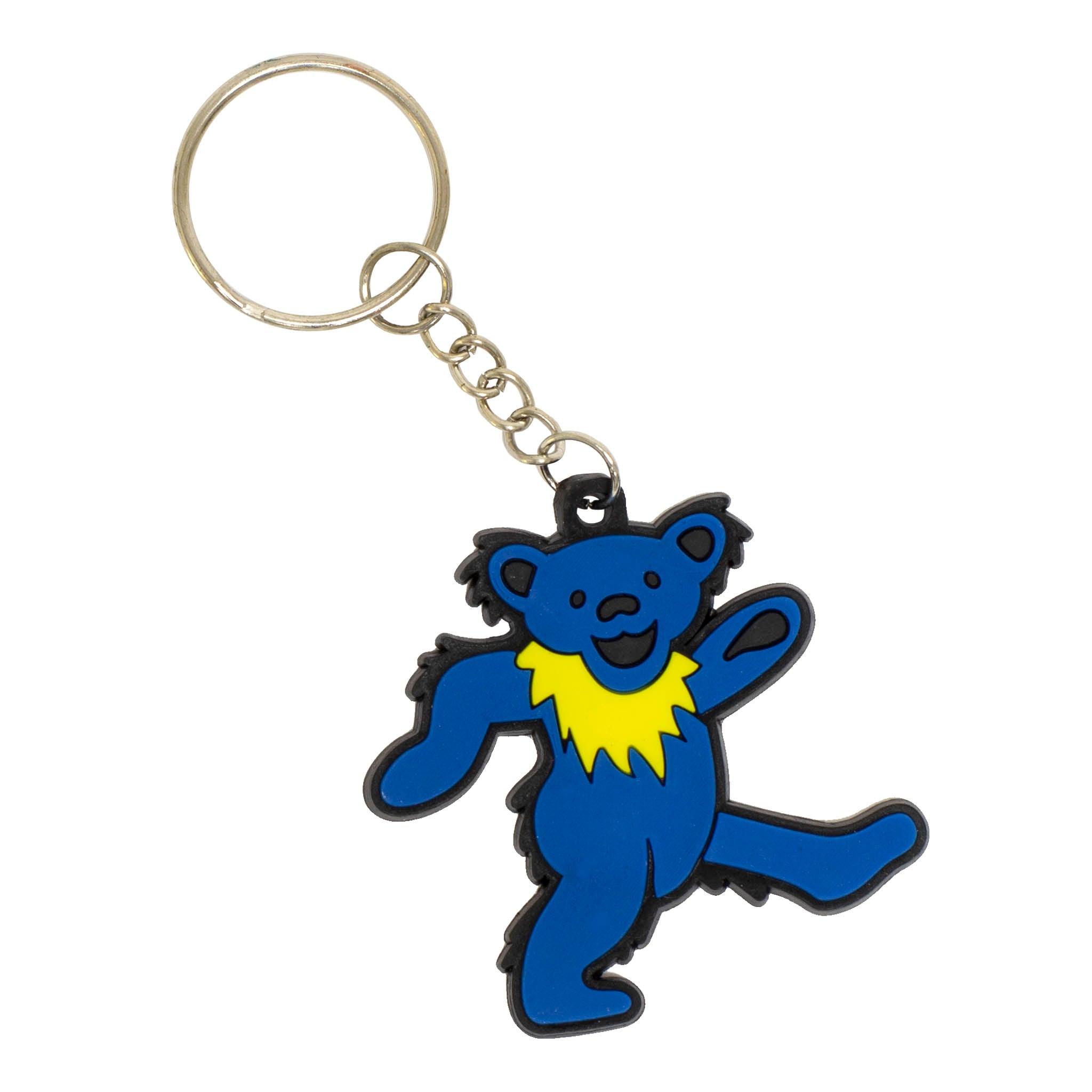 Fuzzy bear keychain/ bag clip