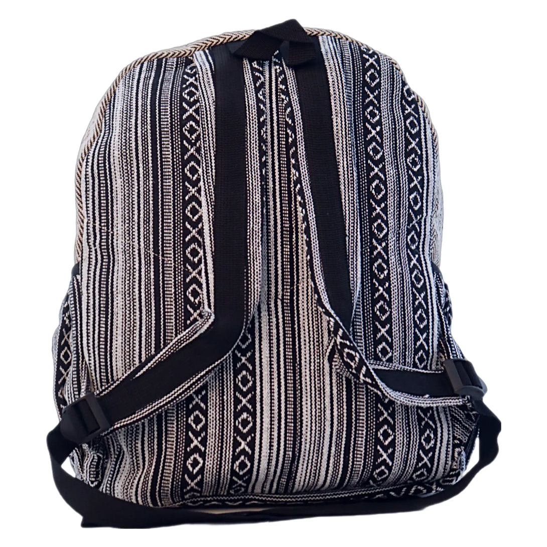 Hemp Mushroom Embroidered Baja Backpack